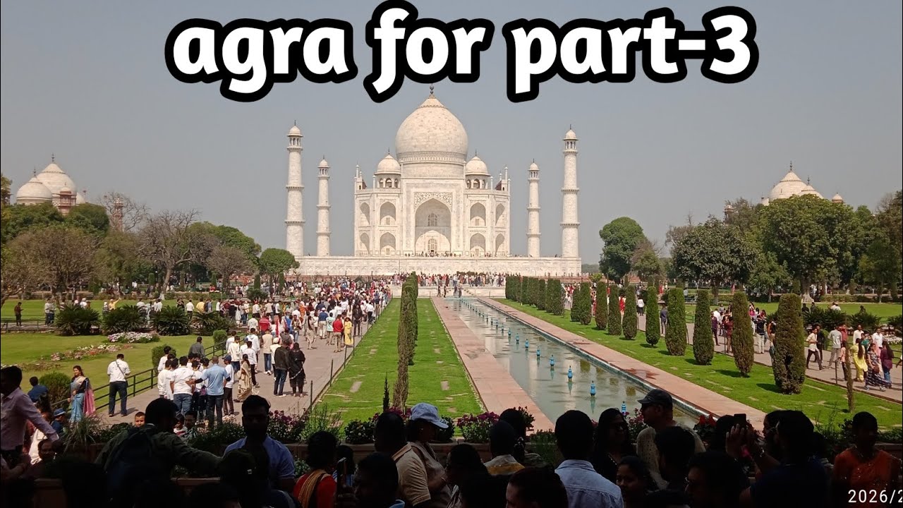 Terrace pe se taj mahal ka wew😲😲!agra vlog for part-3😍😍
