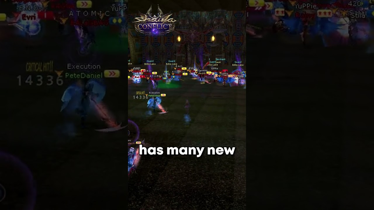 Shaiya Conflict NEW MAP #shaiya #shaiyapvp #shaiyaconflict #mmorpg  #gaming