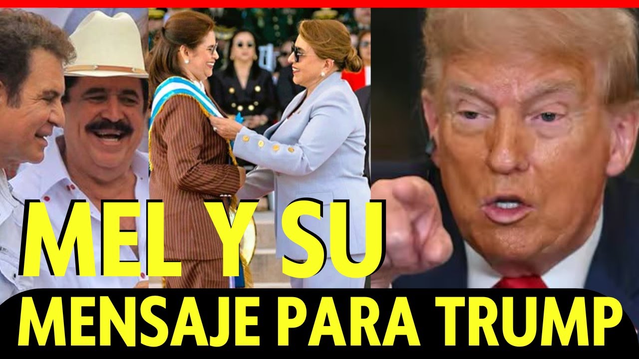 MEL ZELAYA VA A ENVIARLE &ldquo;ALGO&rdquo; A DONALD TRUMP POR MEDIO DE NASRY ASFURA