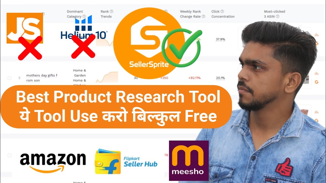 Free Best Product Research Tool & Chrome Extension For Ecommerce Sellers | SellerSprite Keyword Tool