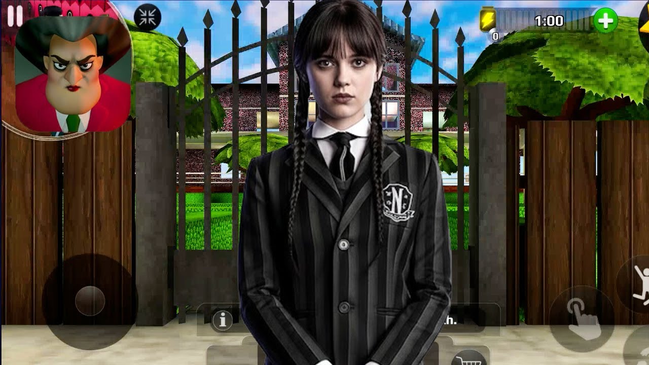 Scary Teacher 3D Wednesday Addams - New Upadare Special Chapter Part 17 Gameplay Android IOS
