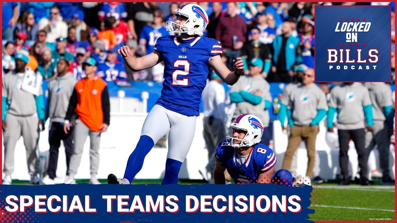 CUT or KEEP: Will Tyler Bass Stay With the Buffalo Bills? EXPLORING 2026 Special Teams Dynamics