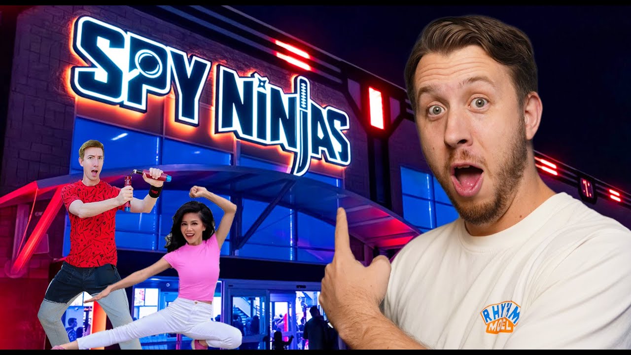 Внутри штаб-квартиры Spy Ninjas (закулисный тур)