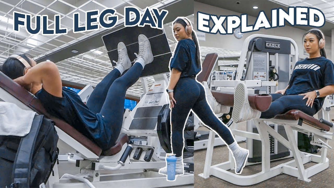 GROW YOUR BOOTY & QUADS | Full Workout Explained