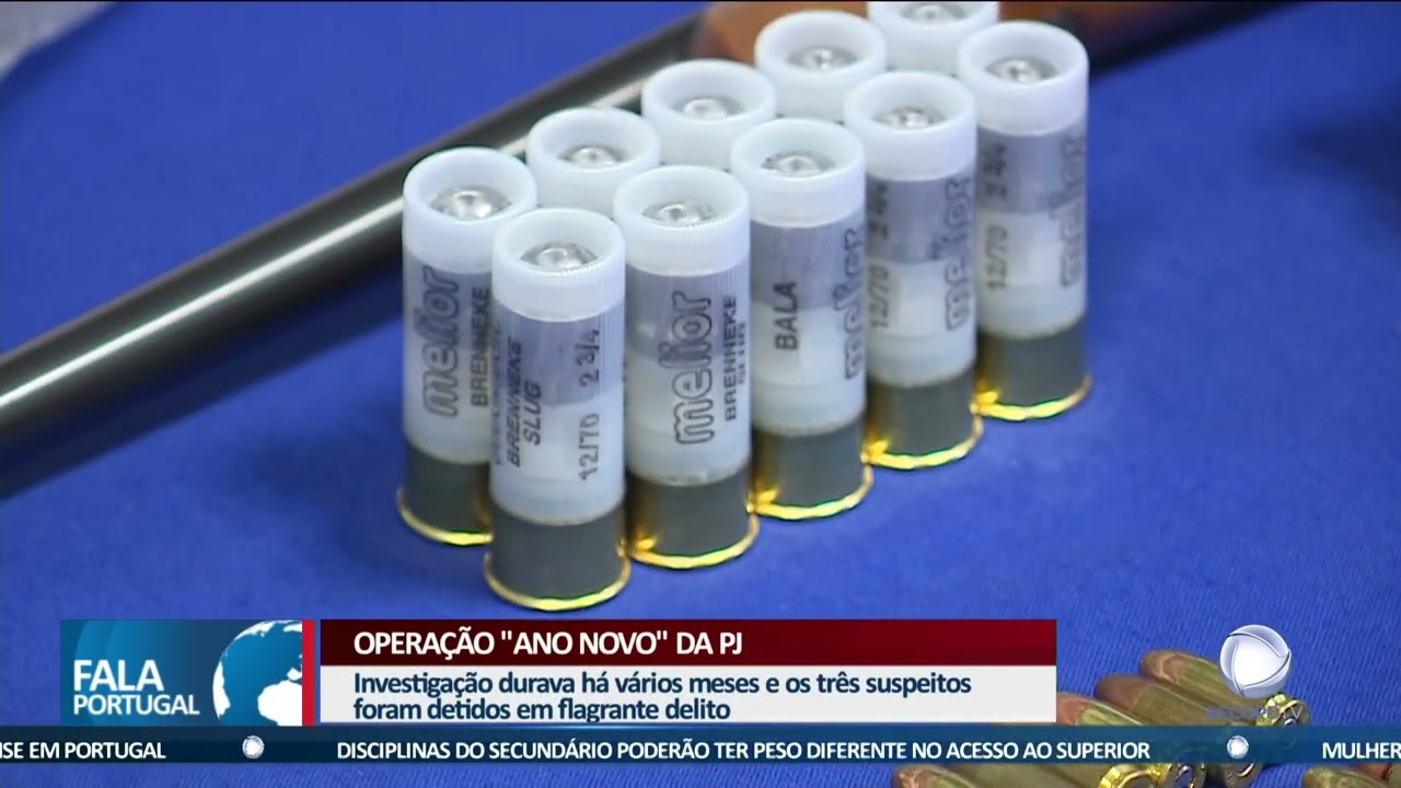 Três detidos na operação 