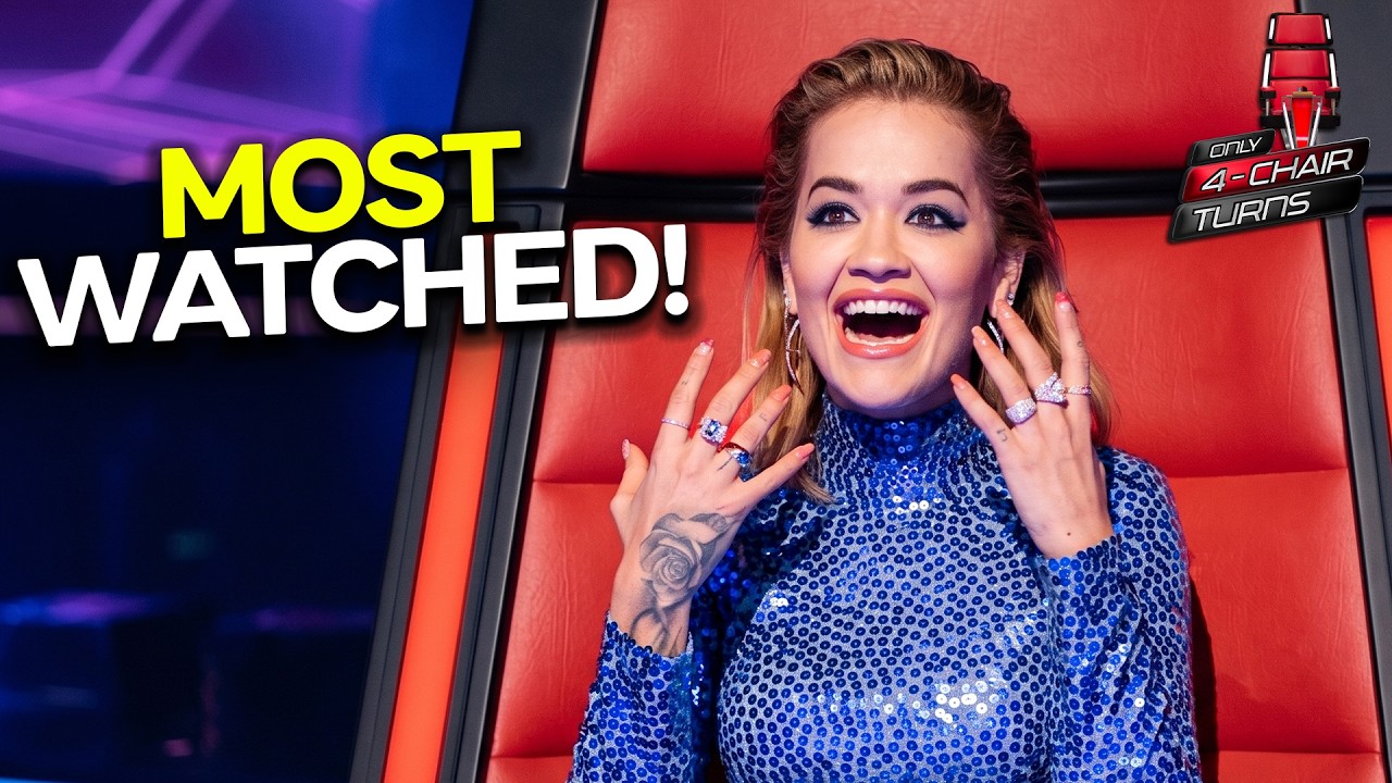 The Most FAMOUS 4 Chair Turn Auditions on The Voice | Top 67