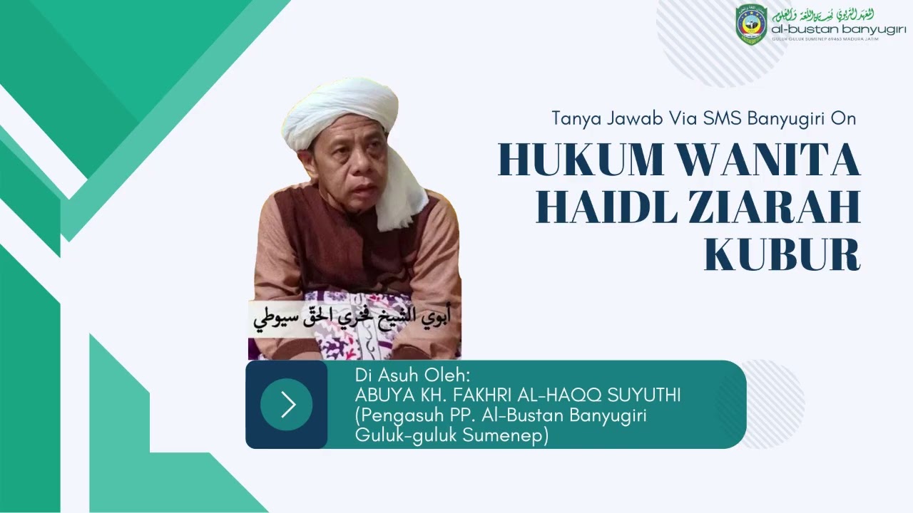 HUKUM WANITA HAIDL ZIARAH KUBUR