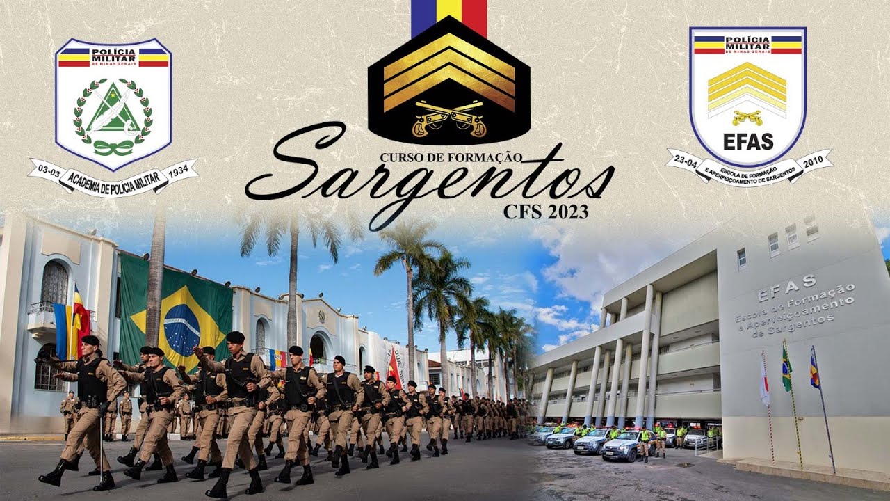 Solenidade de Formatura CFS PMMG 2023