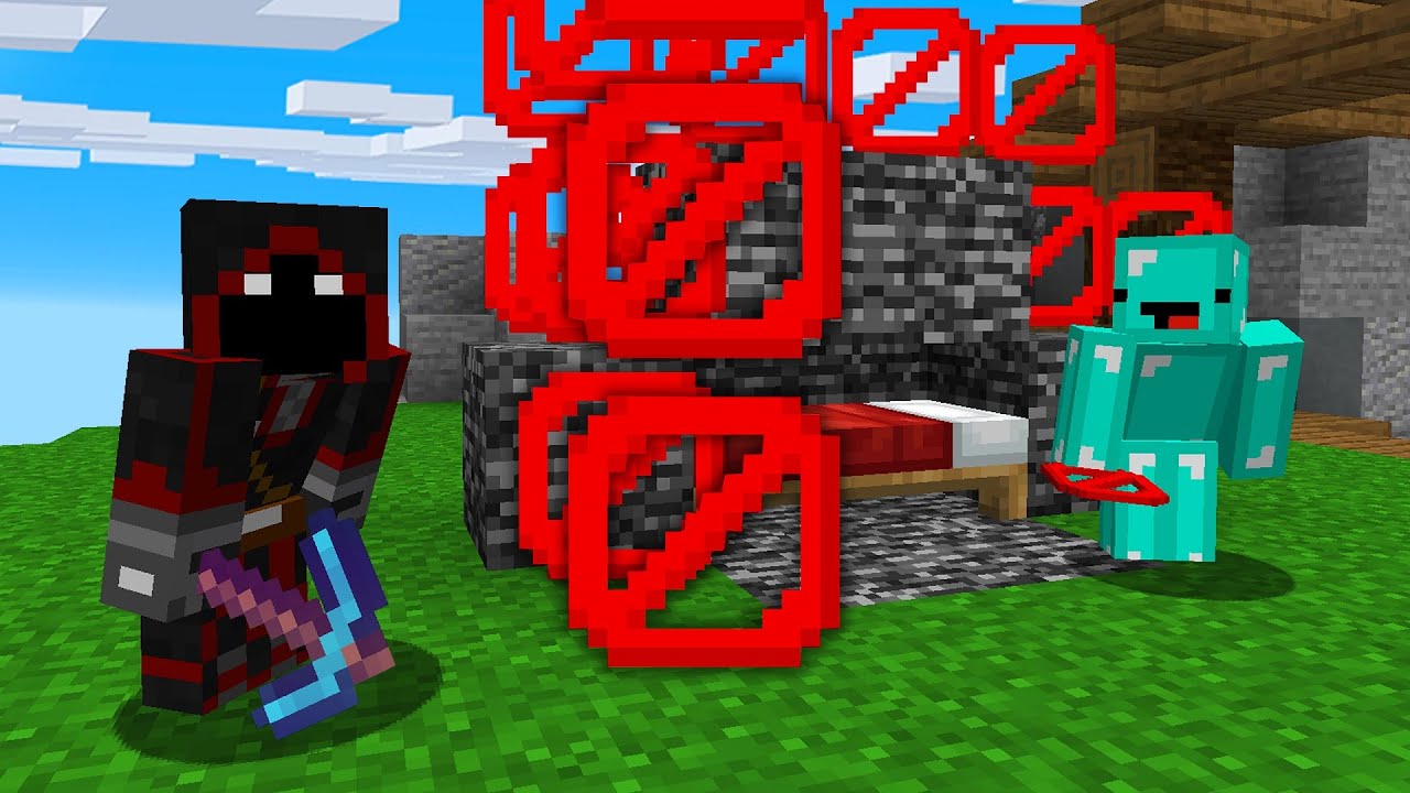 I Troll BadBoyHalo in Bedwars...