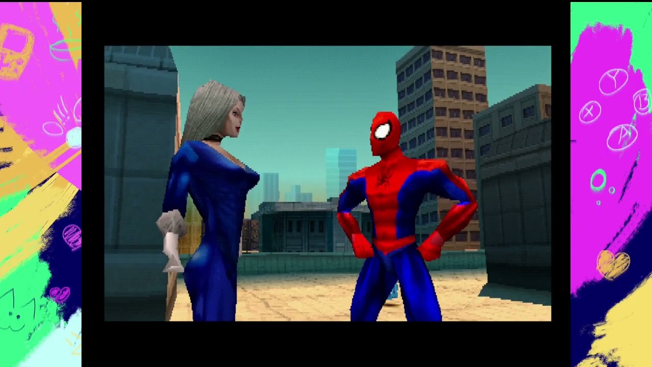 Licensed Game Hole - Spider-Man PS1 - 1 - Web-Slinger on Wall Street
