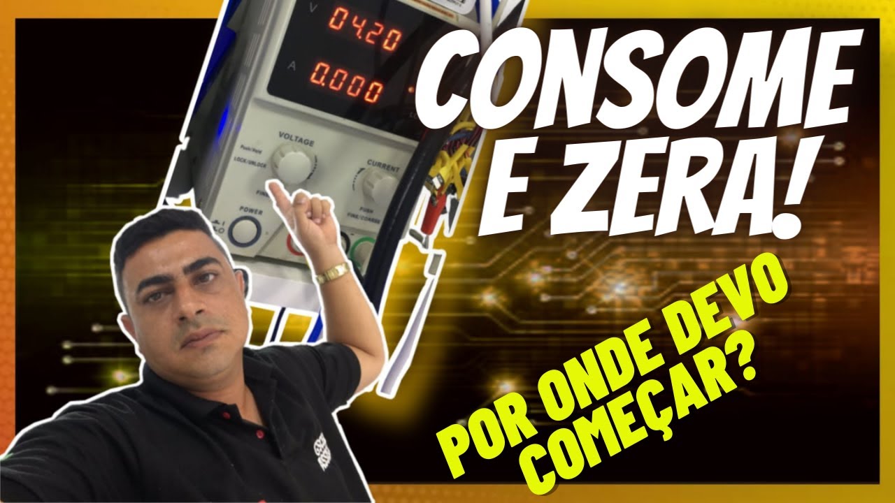 PLACA de celular NÃO LIGA (DICAS DE CONSUMOS PÓS POWER NA FONTE DE ALIMENTAÇÃO)