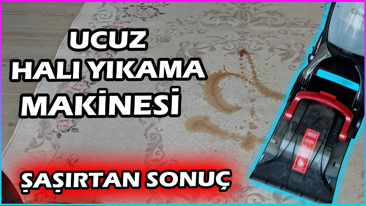 Evdeki Tüm Halıları Yıkadım! Kiwi KCC-4370 Halı Yıkama Makinesi