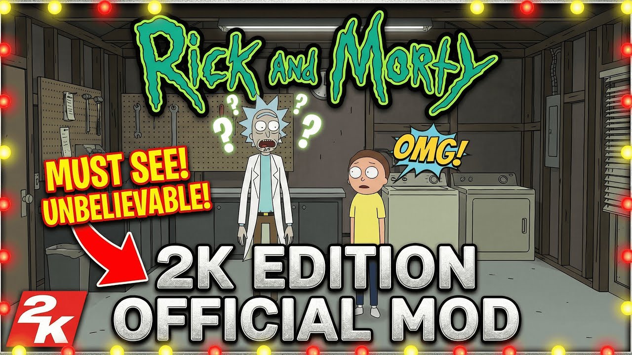 RICK AND MORTY IN NBA 2K26
