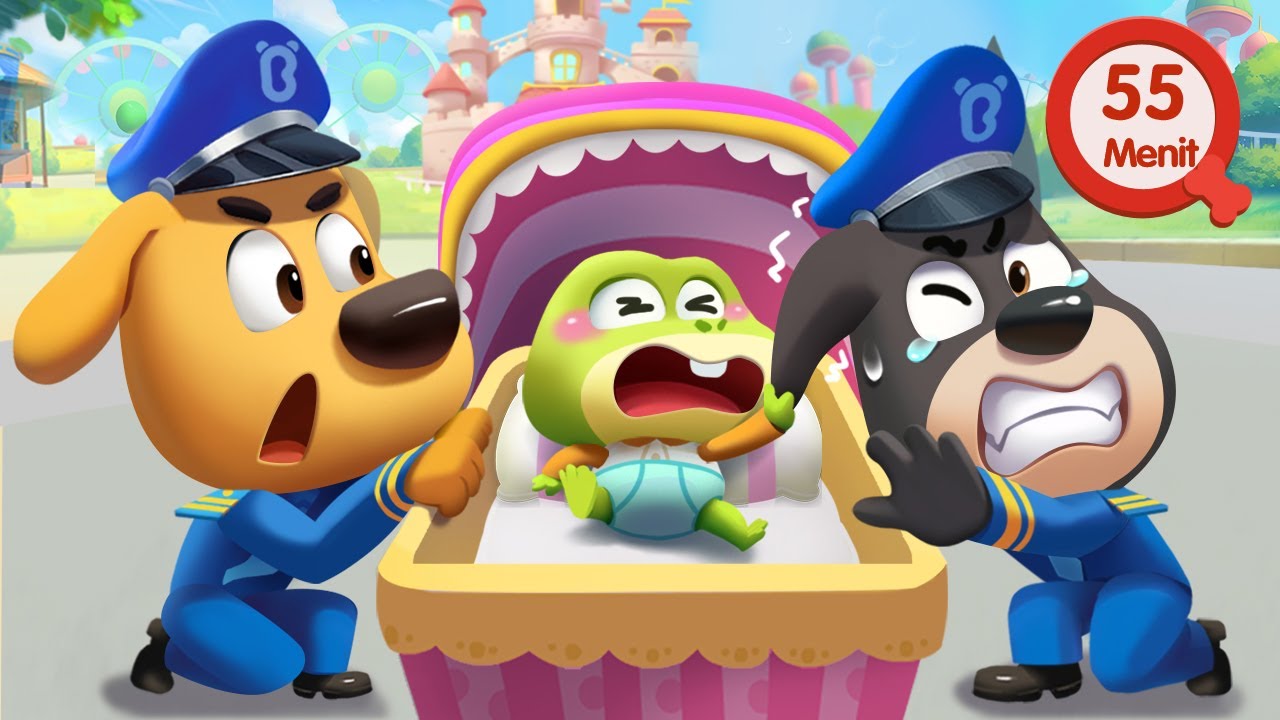 Polisi Merawat Bayi Kecil🍼 | Kartun Lucu | Kepala Polisi Labrador | BabyBus Bahasa Indonesia