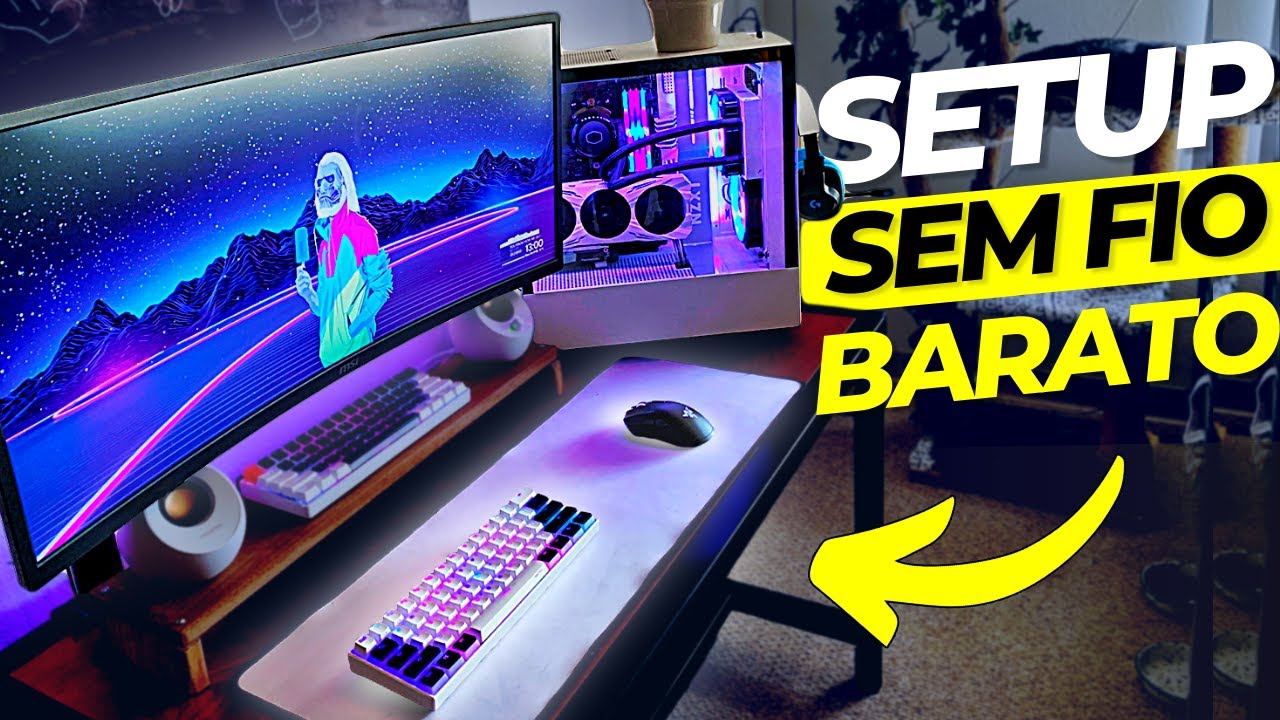 CHEAPEST and COMPLETE WIRELESS Gamer SETUP for 2022 - BEST COST BENEFIT