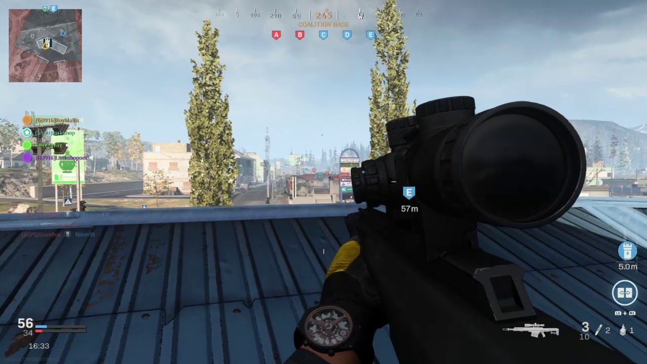 Almost 400m sniper shot