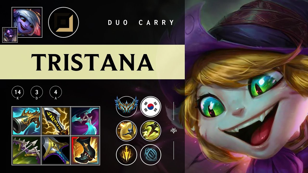 Tristana ADC vs Yunara - KR Challenger Patch 25.23