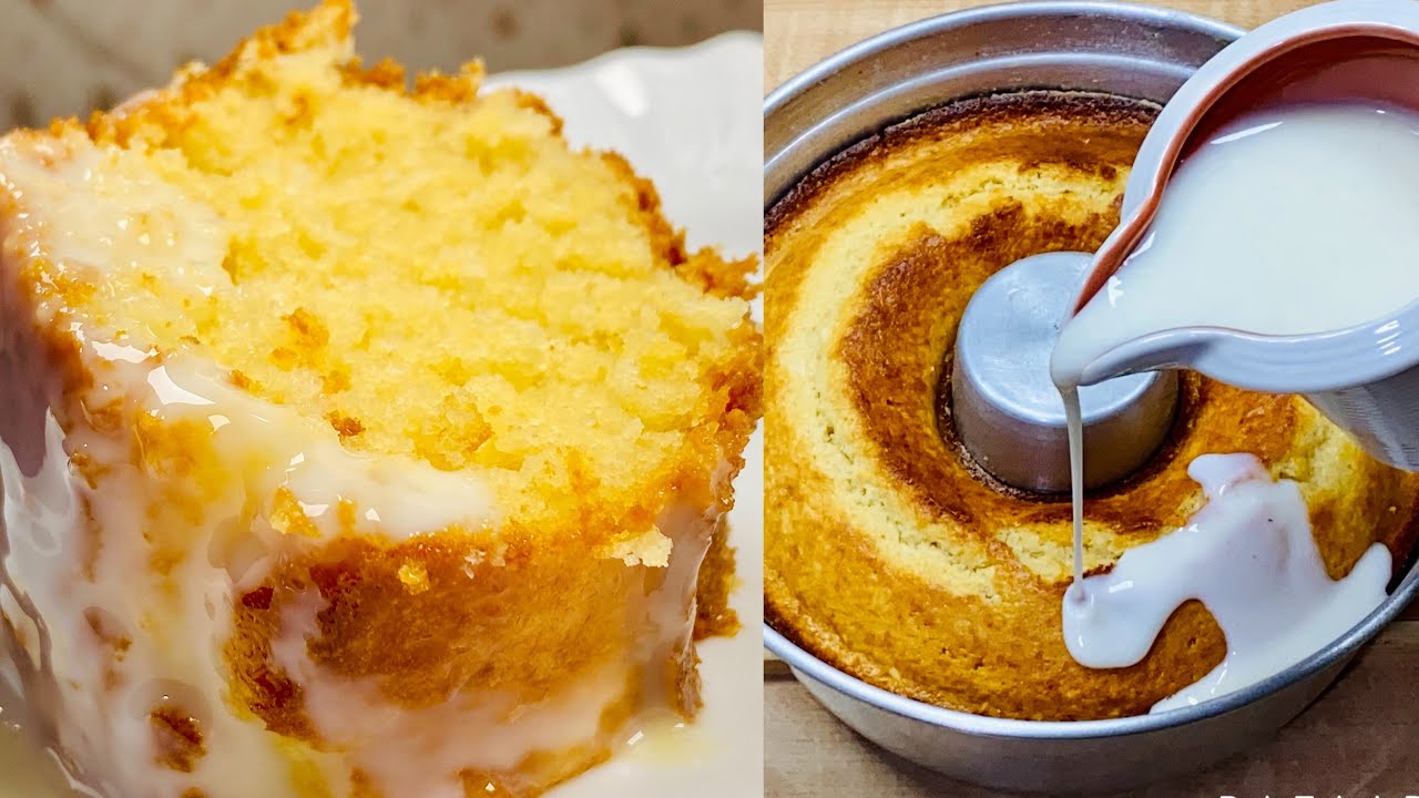 AGORA EU SÓ FAÇO BOLO DE COCO ASSIM!! FÁCIL E SUPER MOLHADINHO