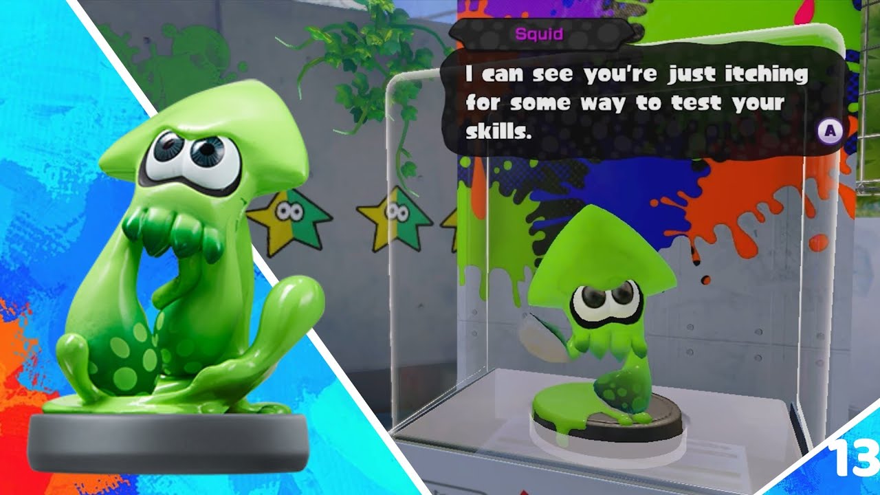 Splatoon (Wii U) Squid Amiibo