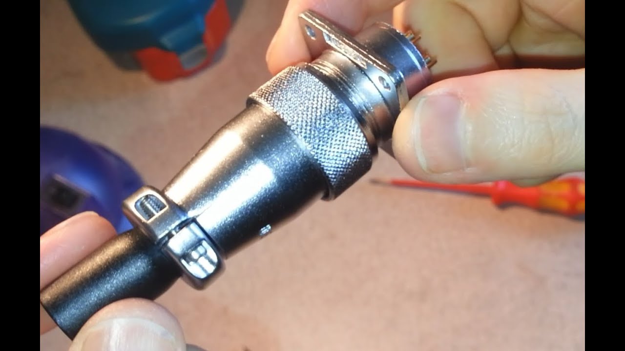 Weipu Aviation Connector Tear Down and Review for Homemade CNC