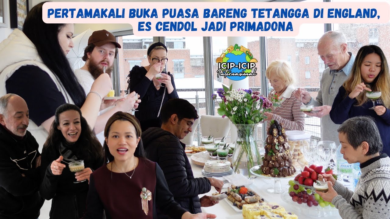 PERTAMAKALI BUKA PUASA BARENG TETANGGA, ES CENDOL JADI PRIMADONA