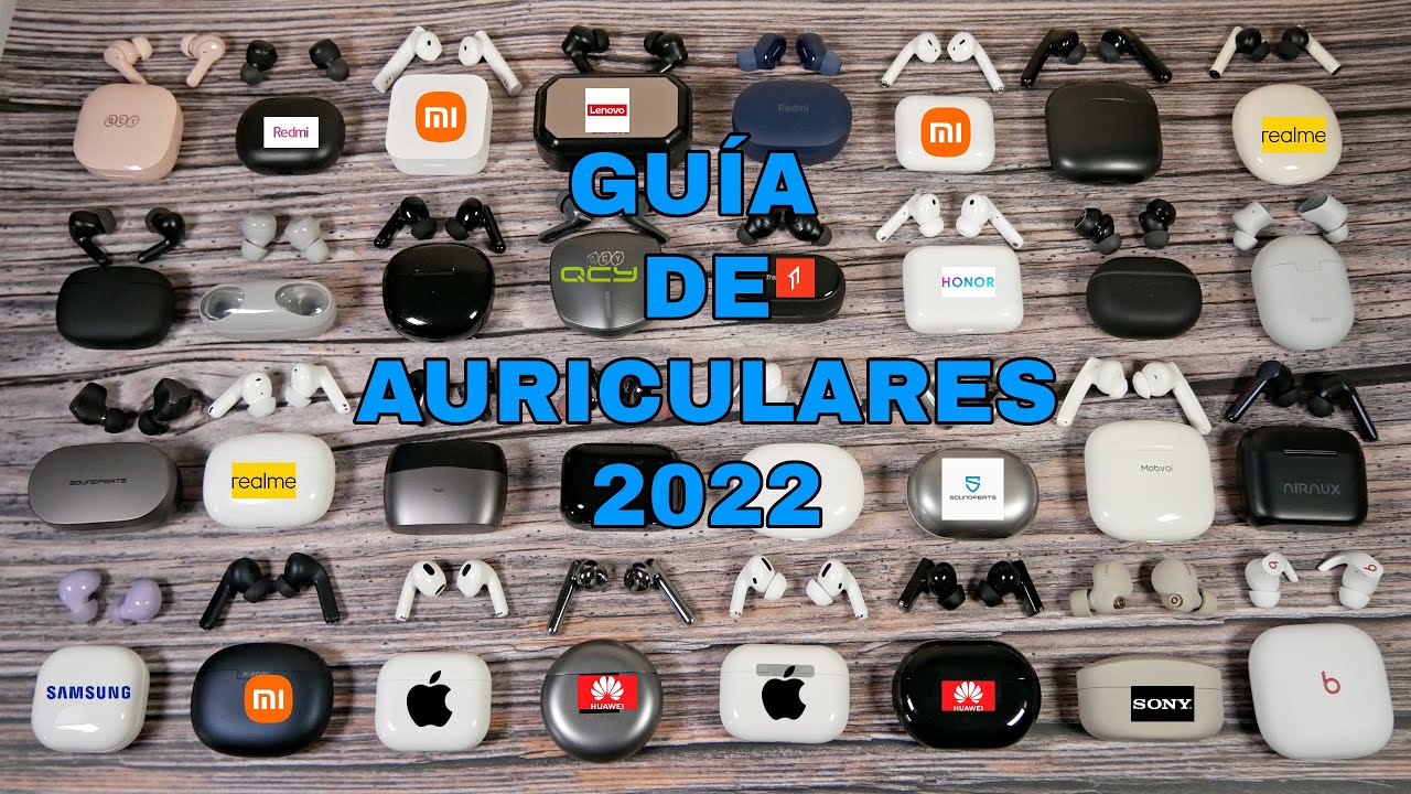 GUÍA de AURICULARES de 2022 🎧 + de 40 modelos desde 15€ a 300€ | ¿CÚAL es para ti?
