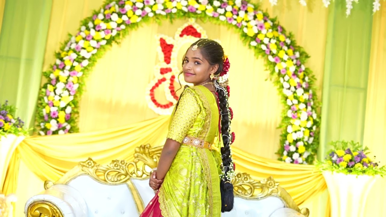 Boddu Gagana Half saree