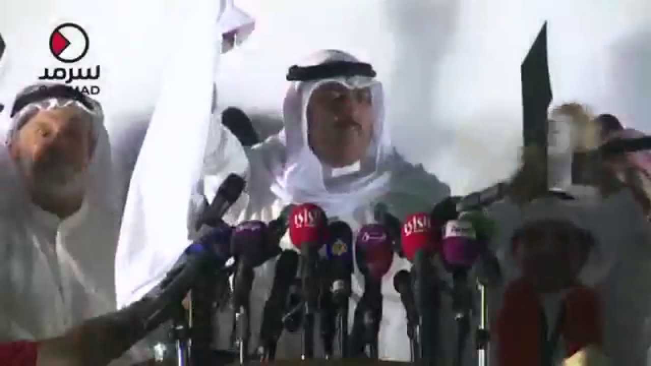 مسلم البراك رافعاً 