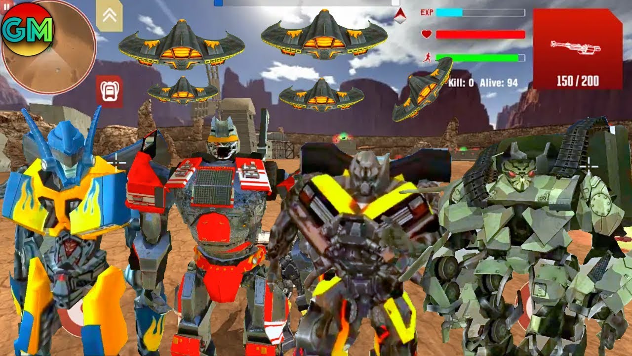Royal Robots Battleground #1 New Game | by Naxeex Corp | Android GamePlay FHD