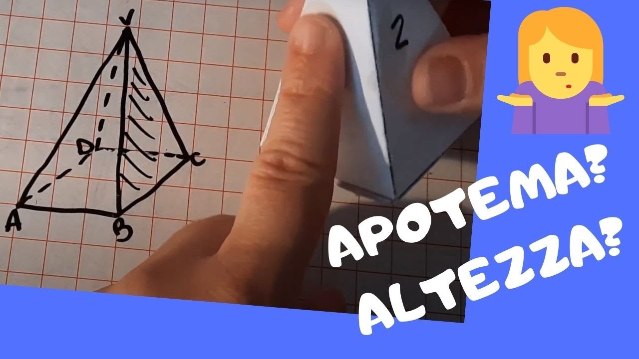 Gli elementi della PIRAMIDE 🔺||  Cosa sapere per poi fare i problemi || terza media