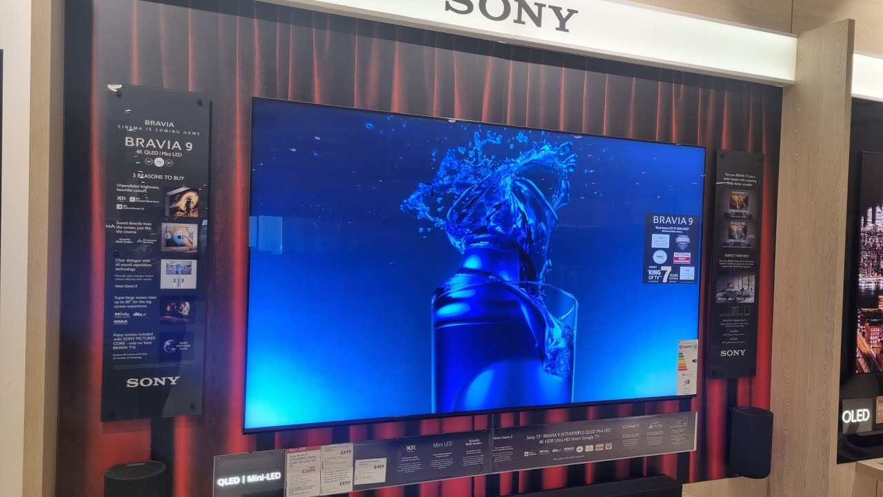 Sony BRAVIA 9 K75XR90PU Best QLED on the market? We reviewed it. 