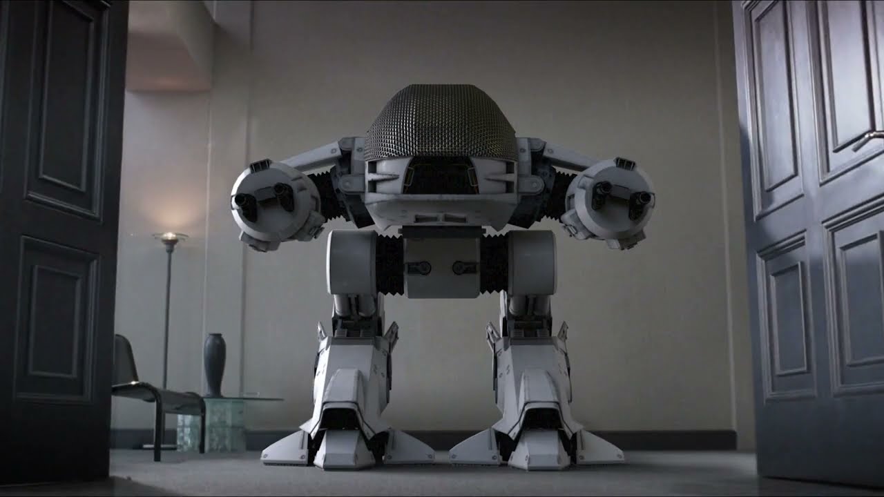 Robocop ED209 Boardroom Scene Dance Remix HD