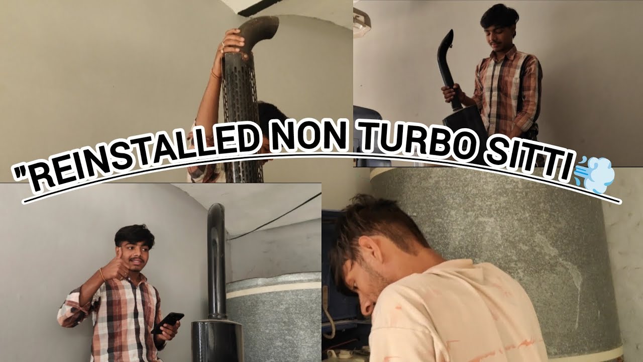 Reinstalled non turbo sitti."Get Turbo Sound in Non Turbo Tractor | Siti Fitting Explained🔥