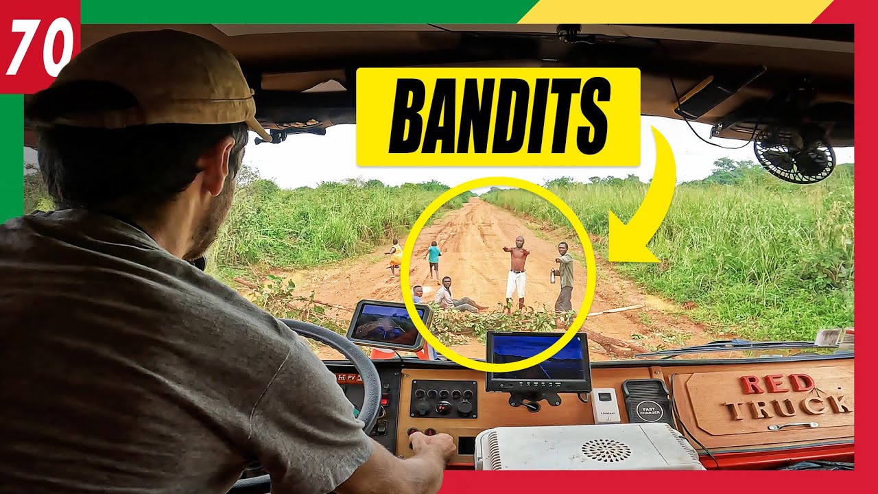 Face à face avec des coupeurs de route au Congo - Insécurité en camion aménagé