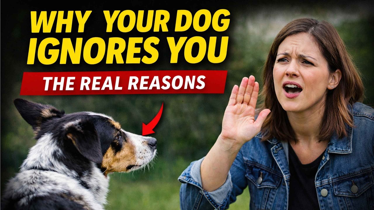 Why Your Dog Doesn’t Listen to You (It’s Not Stubbornness)