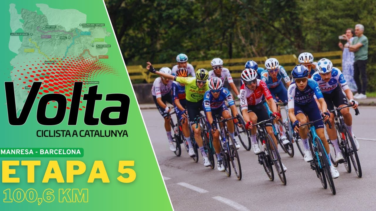 Experimenta la vuelta ciclista Cataluña más INTENSO  jamás visto | CATALUÑA PD