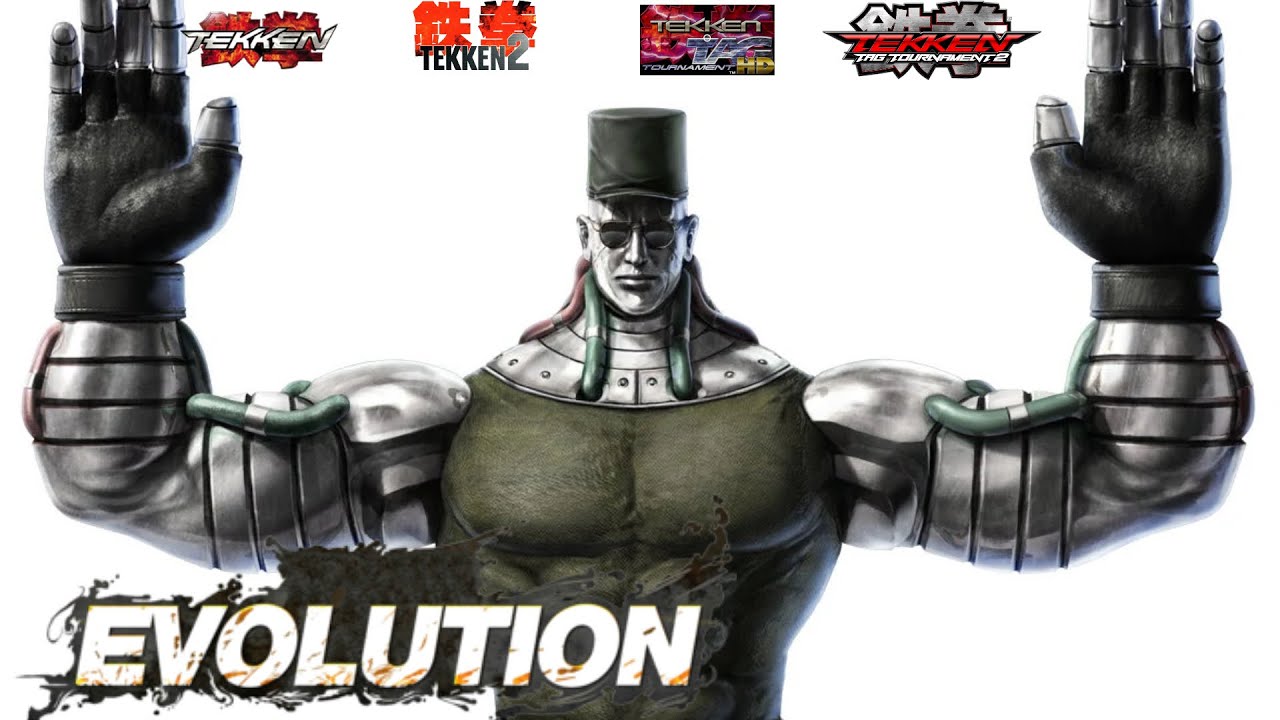 P.Jack evolution tekken to tekken 7