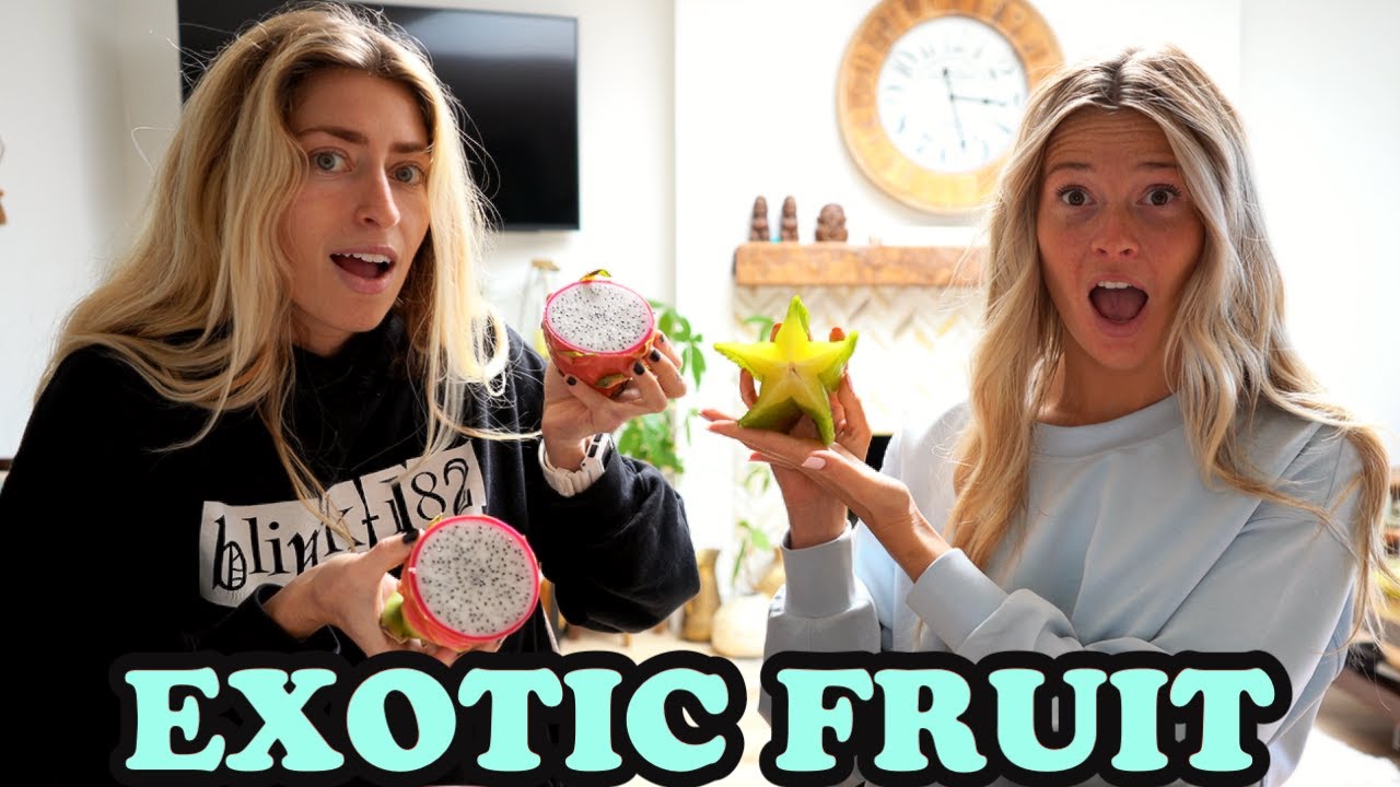 RATING EXOTIC FRUITS FROM AROUND THE WORLD! *shocking*