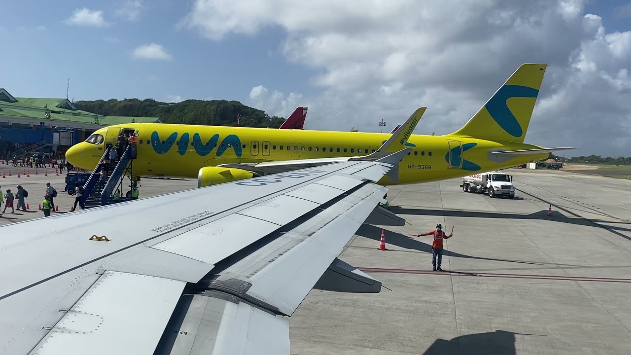 Aterrizaje SAN ANDRÉS LATAM A320
