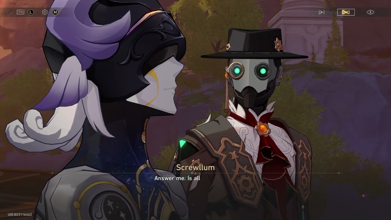 HSR 3.7 Spoiler | Lygus talks to Screwllum | JP Dub