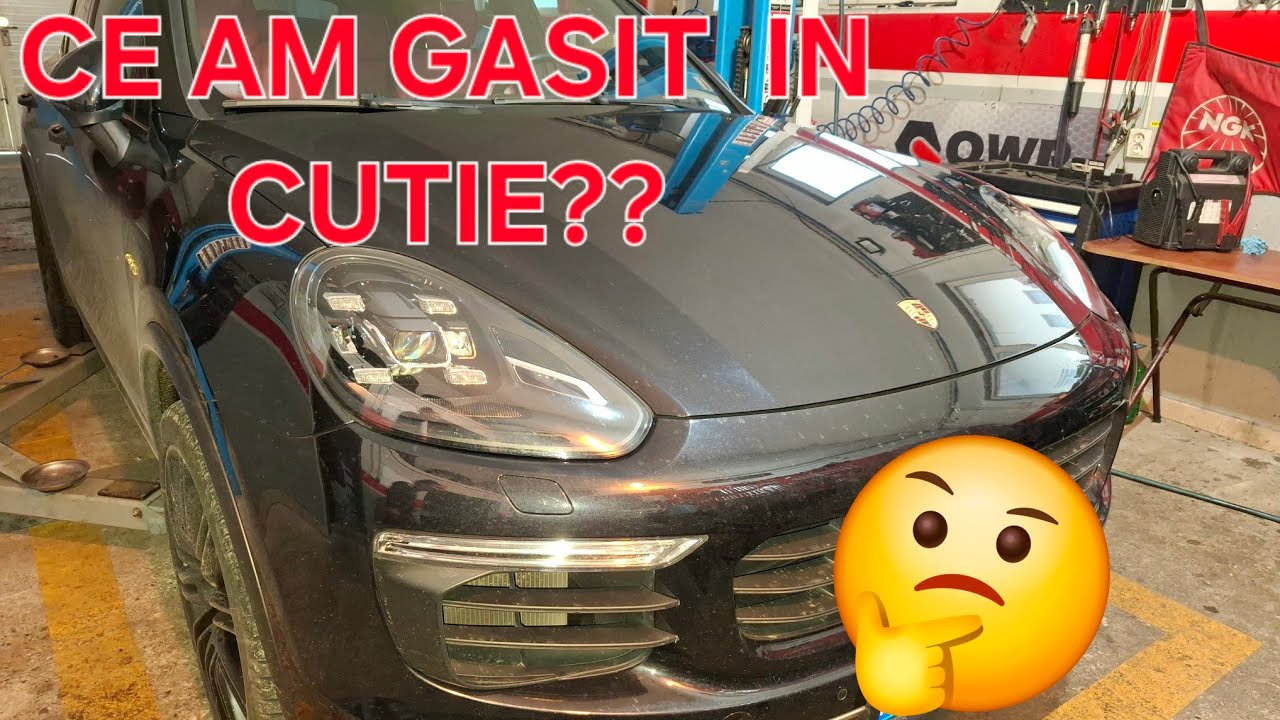  Porsche Cayenne plug in hybrid,Schimb ulei cutie automata + grupuri diferentiale 