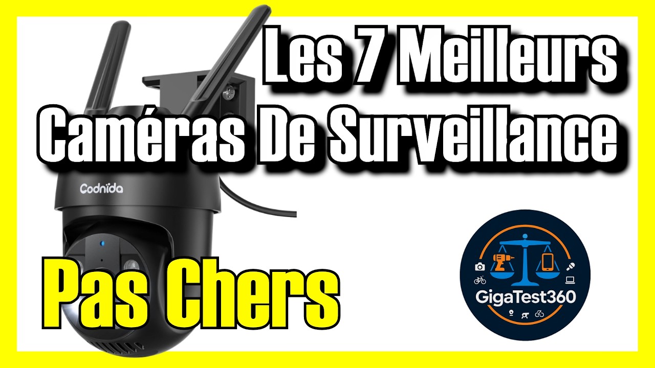 🎥🔥 Les 7 MEILLEURS Caméras De Surveillance PAS CHERS sur Amazon [2026]✅[Qualité/Prix] HD