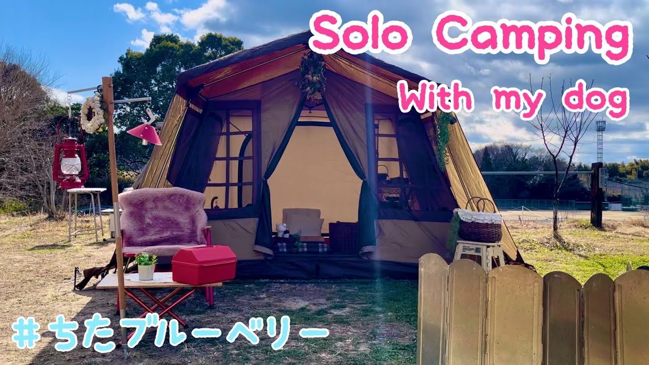 【冬のソロキャンプ】お部屋のようなテント/ビビンバ風豚丼/かわいいサイト