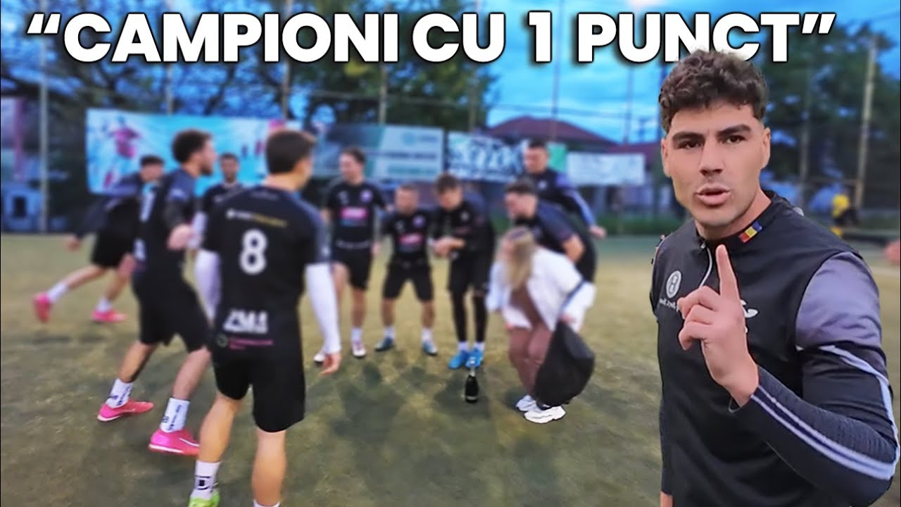 1 PUNCT avem nevoie ca sa fim CAMPIONI! HNH MINIFOTBAL CLUJ