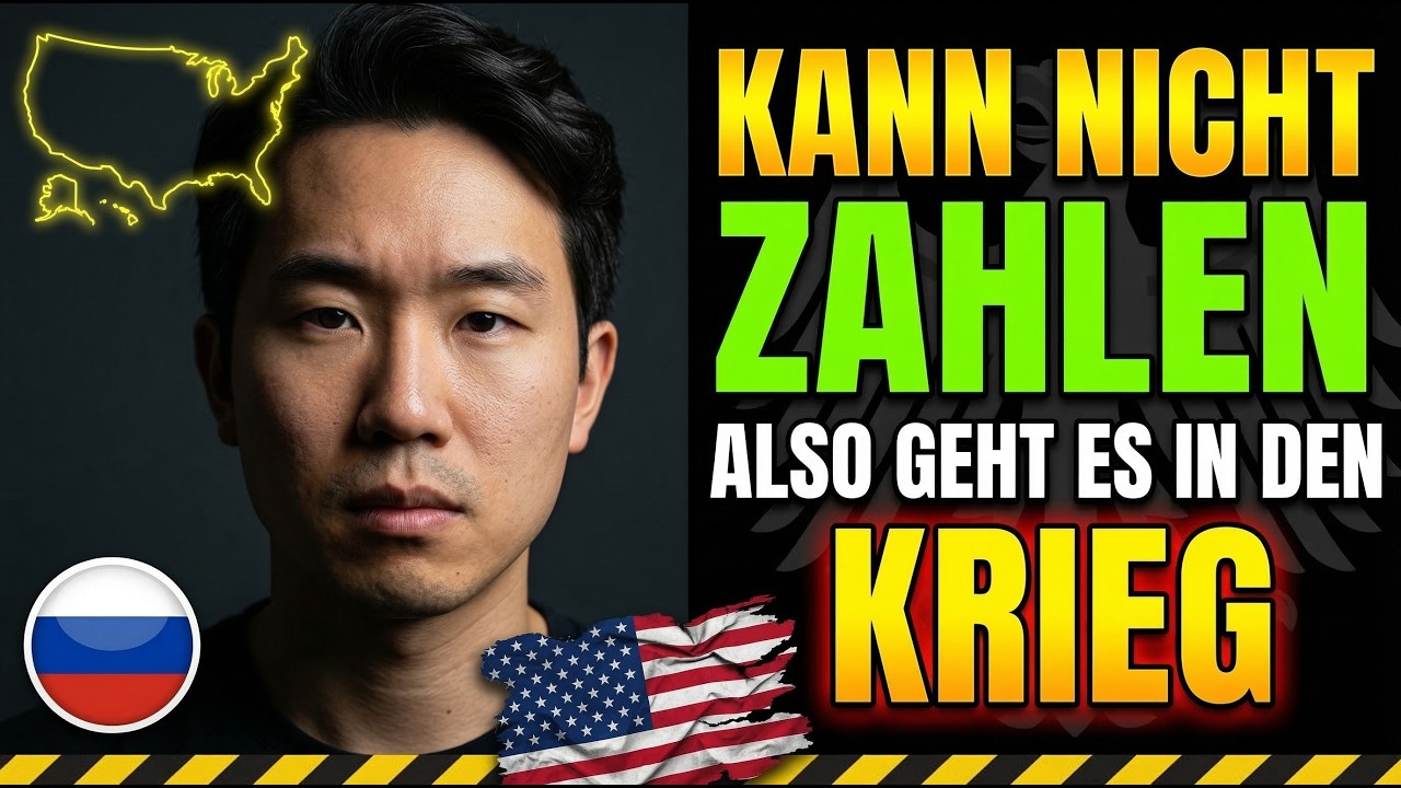 Amerika kann seine Schulden nicht zahlen — also geht es stattdessen in den Krieg | Prof. Kenzo