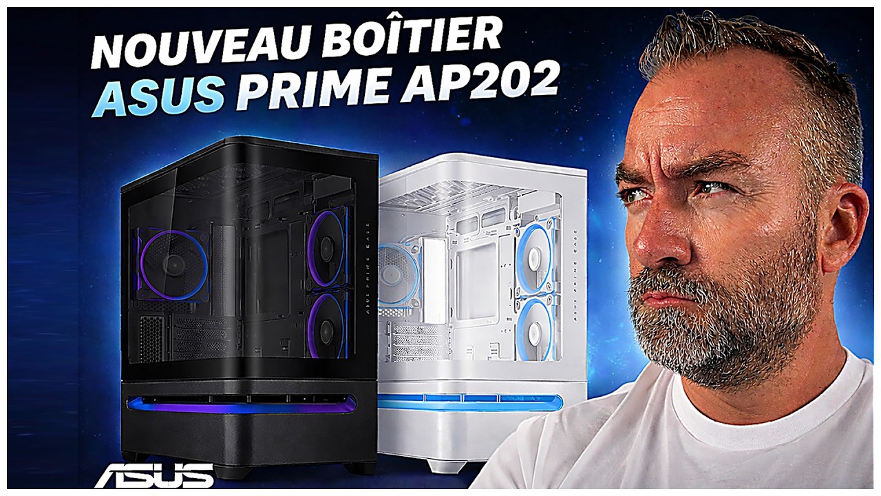 ASUS PRIME AP202 : le boîtier Micro-ATX RGB qui pourrait tout casser ?