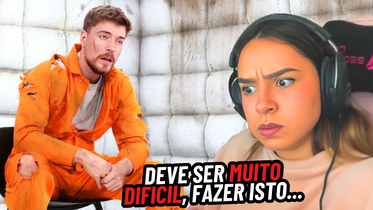 ZYNAHARA REAGE A '7 DIAS NA SOLITÁRIA' DE MR. BEAST