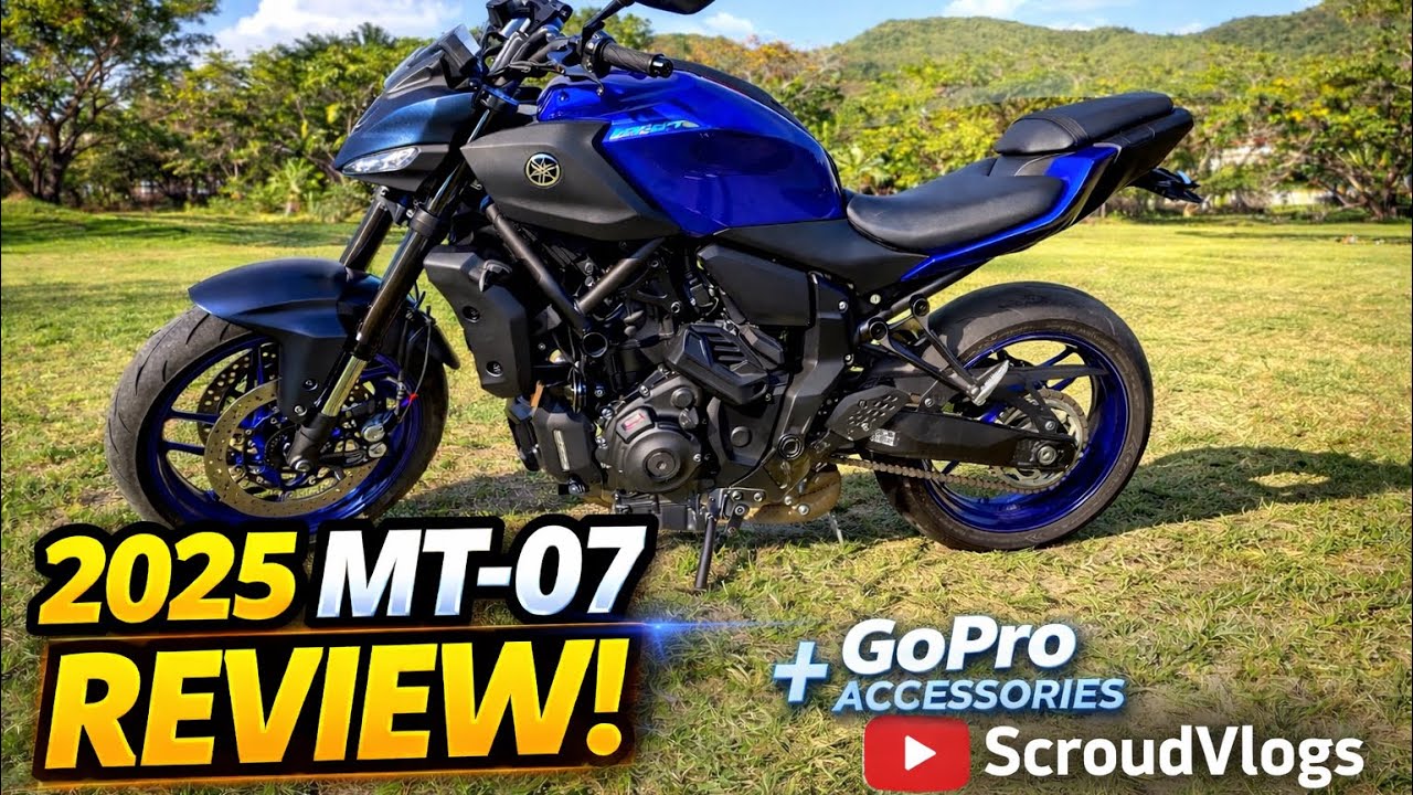 Is The 2025 MT-07 Y-AMT Worth It? Quick Review + GoPro Setup! | SXM