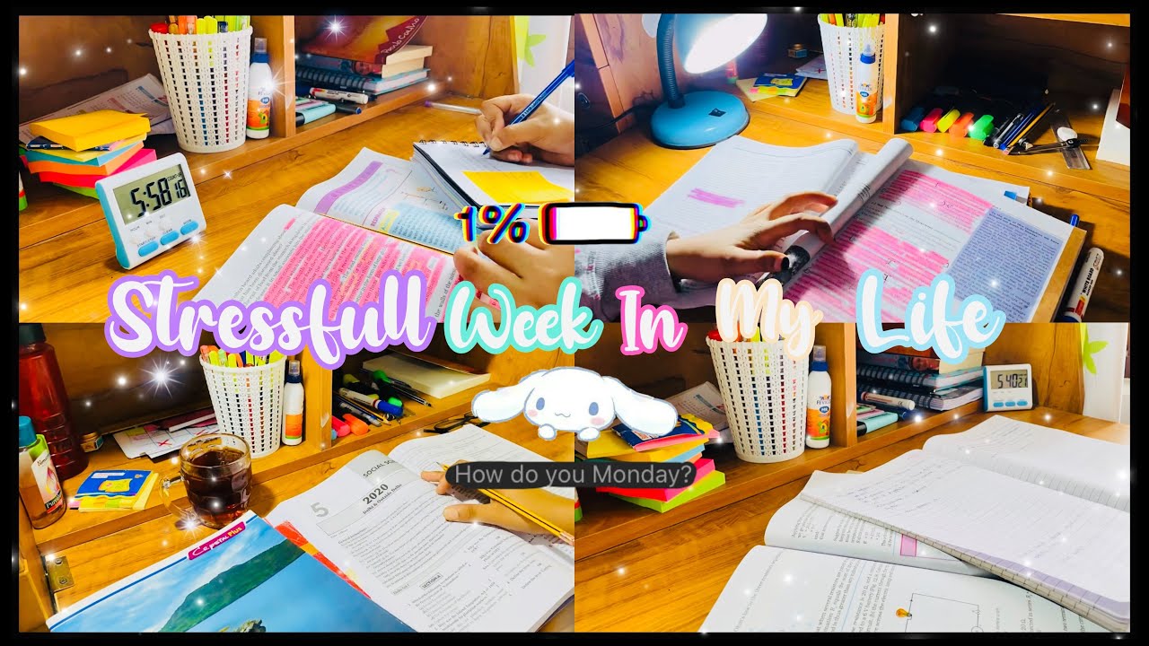 Pre boards vlog | A week in life of a CBSE 10th grader | study vlog | studytea ✨