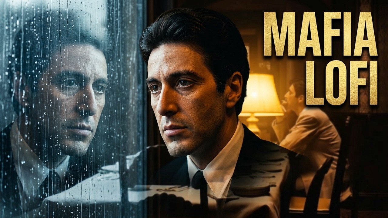 Michael Corleone Mafia Lofi Rain 🌧️ | The Godfather 1940s Italian Noir Beats